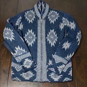 Men’s Lucky Brand zip-up Cardigan Sweater - SIZE S